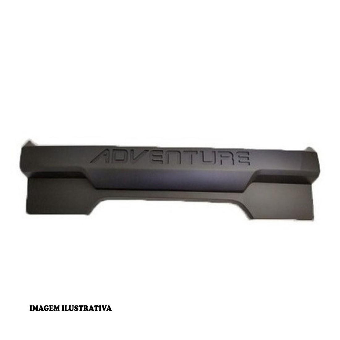 Moldura Parachoque Traseiro Strada Adventure Fiat 100208726