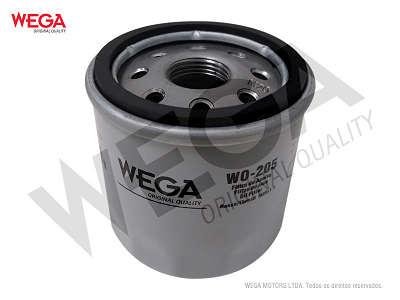 Filtro Oleo Clio Mazda Logan 05 1.0 16V Flex Wega Wo205