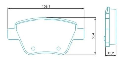 Pastilha De Freio Diant Audi A3 1997/ Golf 2009/ Jetta 2011/ Beetle 2011/ Jurid