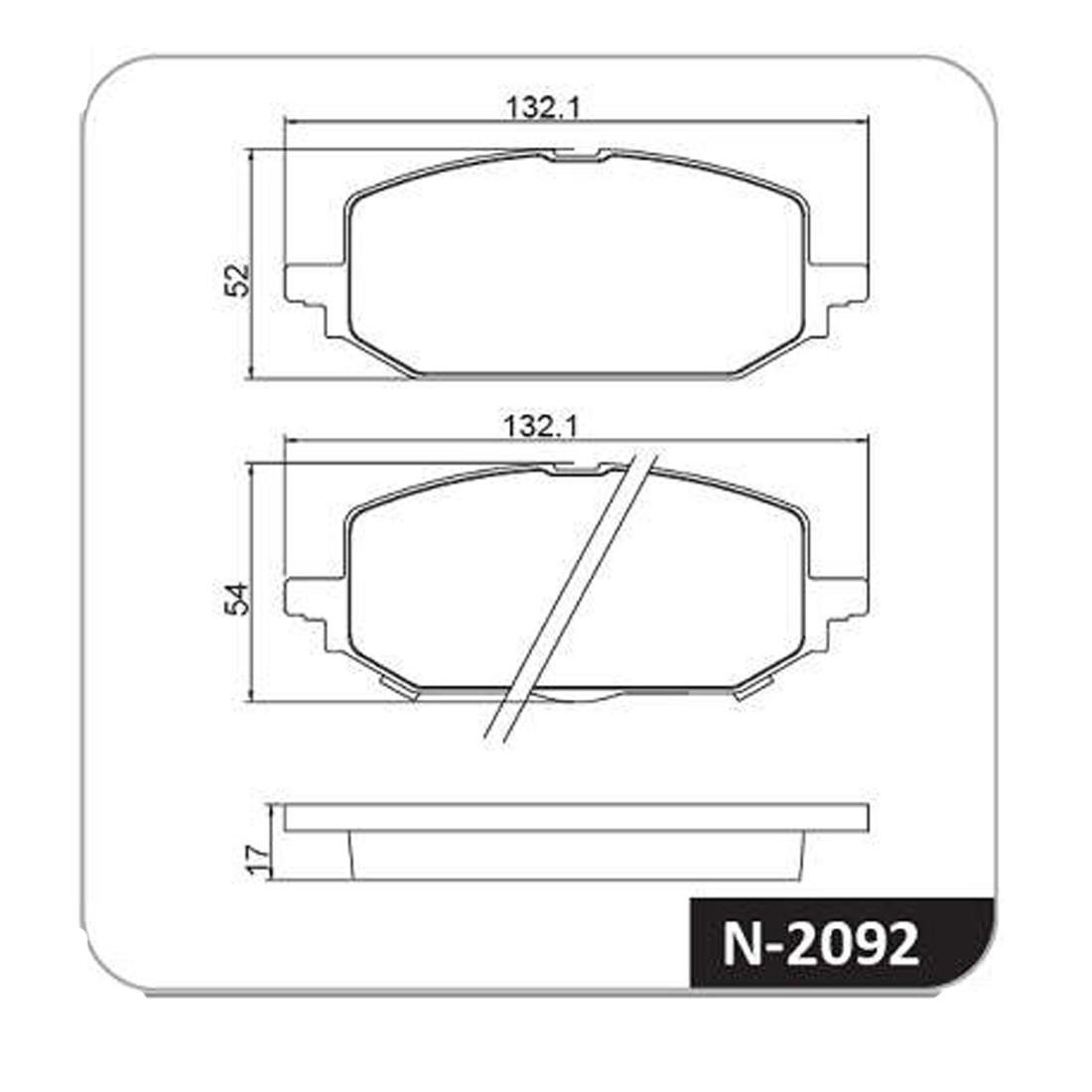 Pastilha Freio Dianteira Gm Novo Onix 2020/ Cobreq N2092