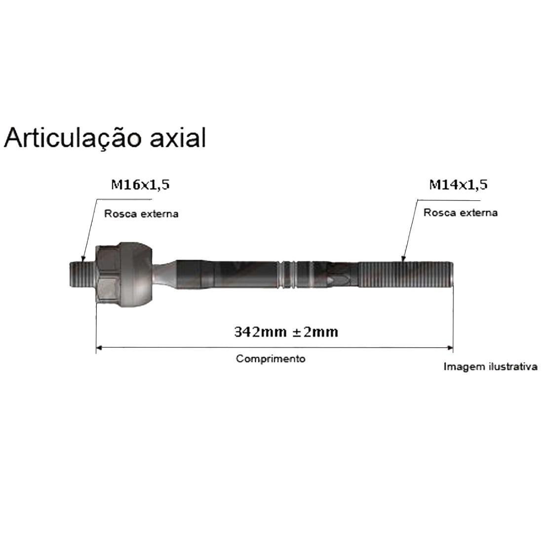 Axial Direcao Golf Audi A3 1996/ Viemar 680074