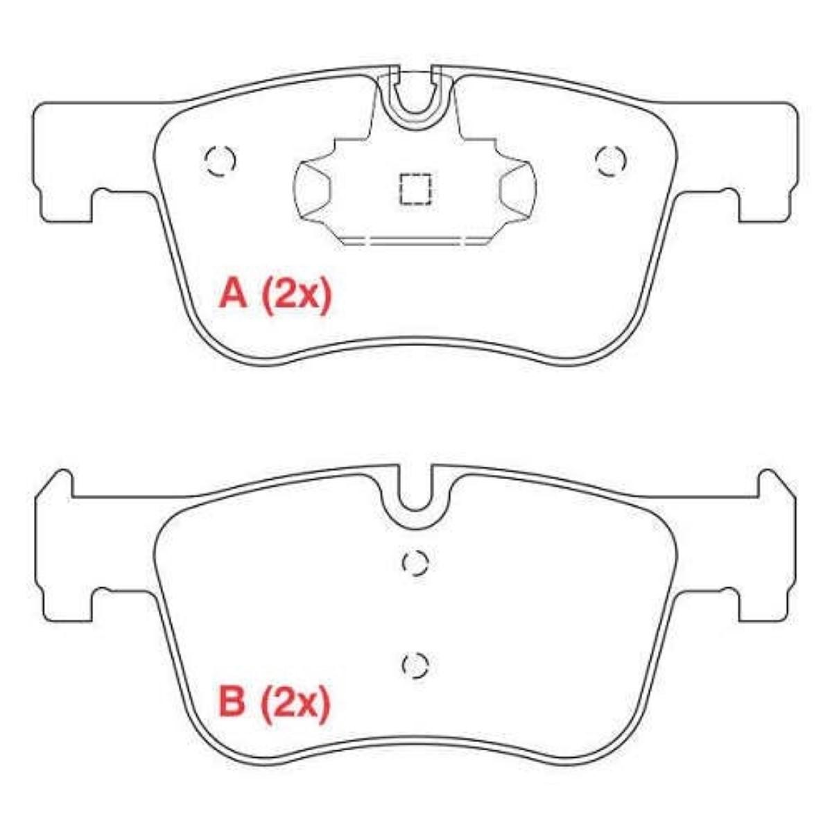 Pastilha De Freio Bmw Serie 1 Willtec Fp195