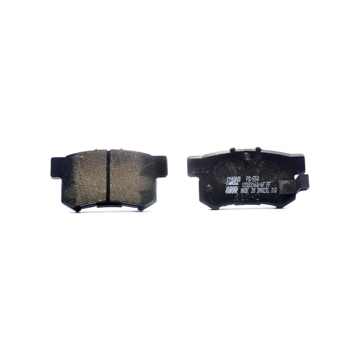 Pastilha De Freio Traseira Honda Civic 06/ Fras Le Pd554<Br>