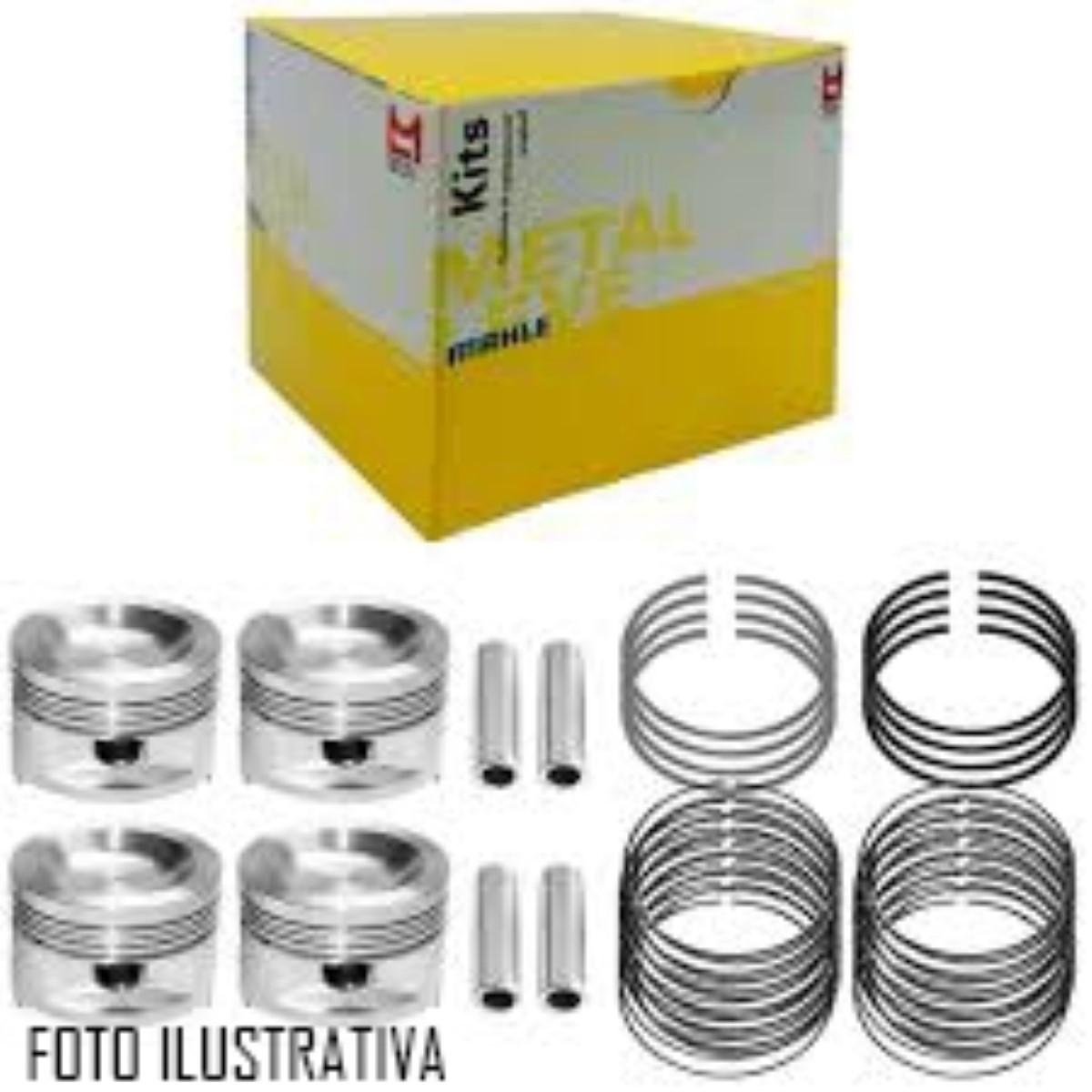 Pistao Corsa Celta 1.0 8V Vhc Gasolina Standard Metal Leve Metal Leve Pa9186/Std