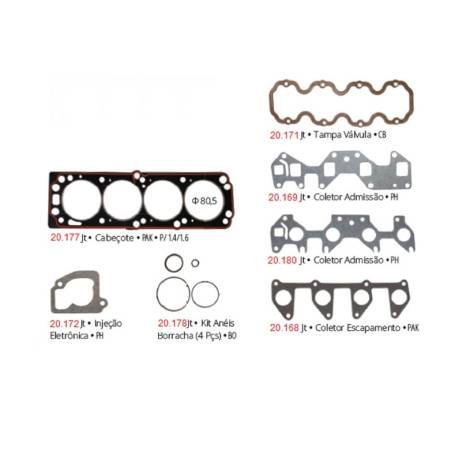 Jogo Juntas Do Cabecote Corsa 1.4 1.6 Efi Mpfi 1994 Em Diante Pathway 201027