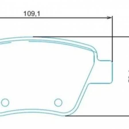 Pastilha De Freio Diant Audi A3 1997/ Golf 2009/ Jetta 2011/ Beetle 2011/ Jurid