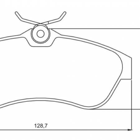 Pastilha De Freio Dianteira Citroen C3 2002/ Jurid Hq2181