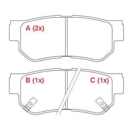 Pastilha Freio Hyundai Azera Elantra Sonata Tucson Willtec Pw583