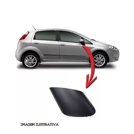 Acabamento Moldura Retrovisor Punto Direito Fiat 100182657