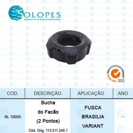 Bucha Do Facao 2 Pontos Fusca Brasilia Variant Solopes Sl10005