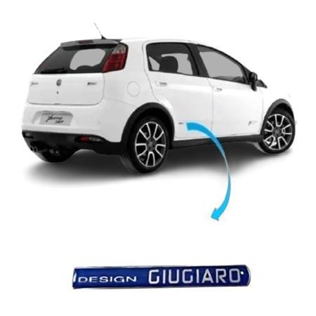 Emblema Adesivo Desing Giugiaro Fiat Punto Fiat 735402489