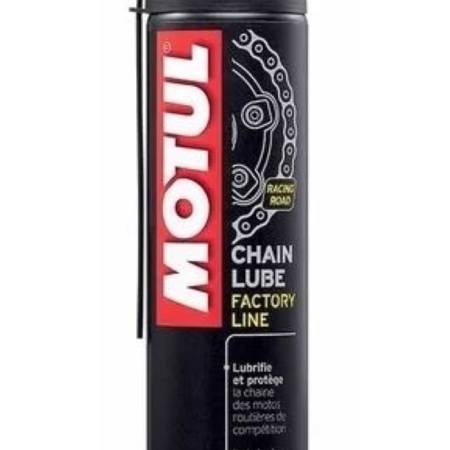 Spray Lubrificante Para Corrente Chain Lube Factory 400Ml Motul Mt078