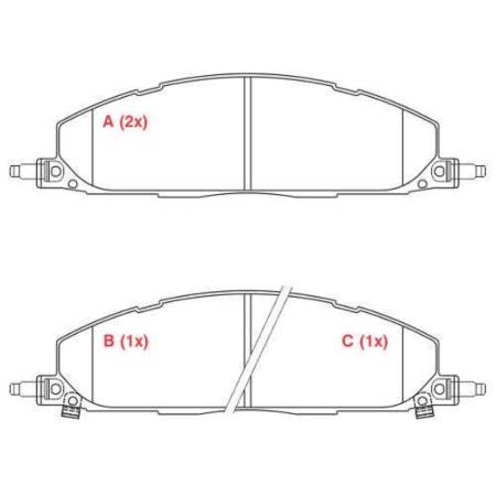 Pastilha De Freio Traseira Dodge Ram 2500 Willtec Pw763