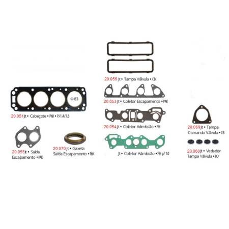 Jogo Juntas Do Cabecote Chevette 1.4 1.6 8V Pathway 201010