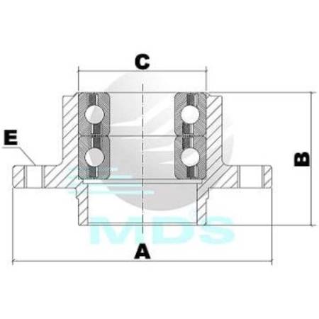 Cubo De Roda 147 Premio Uno Mds Ctc43