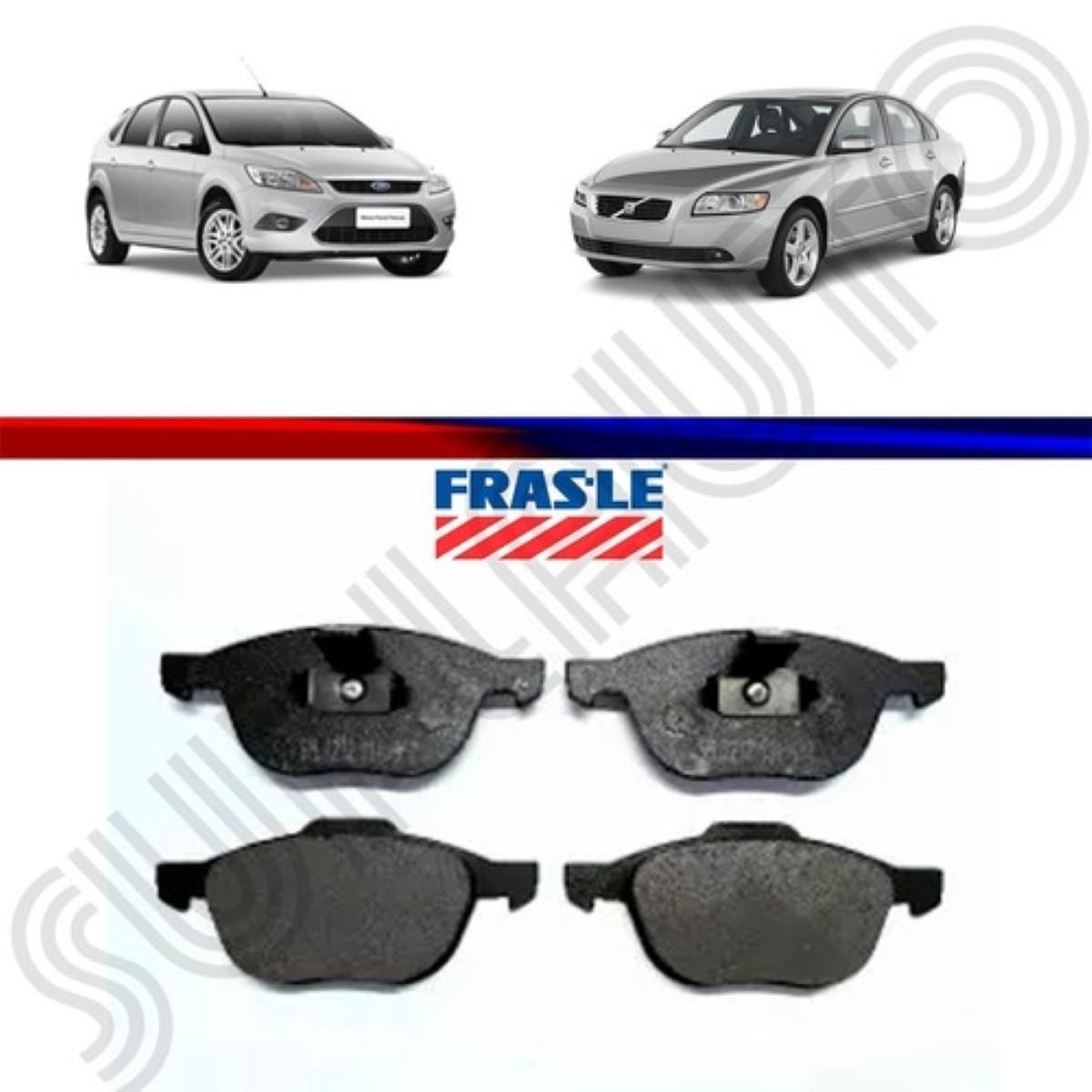 Pastilha De Freio Ceramica Ecosport Focus 2009/ Volvo C30 C70 S40 Pd757 Fras-Le