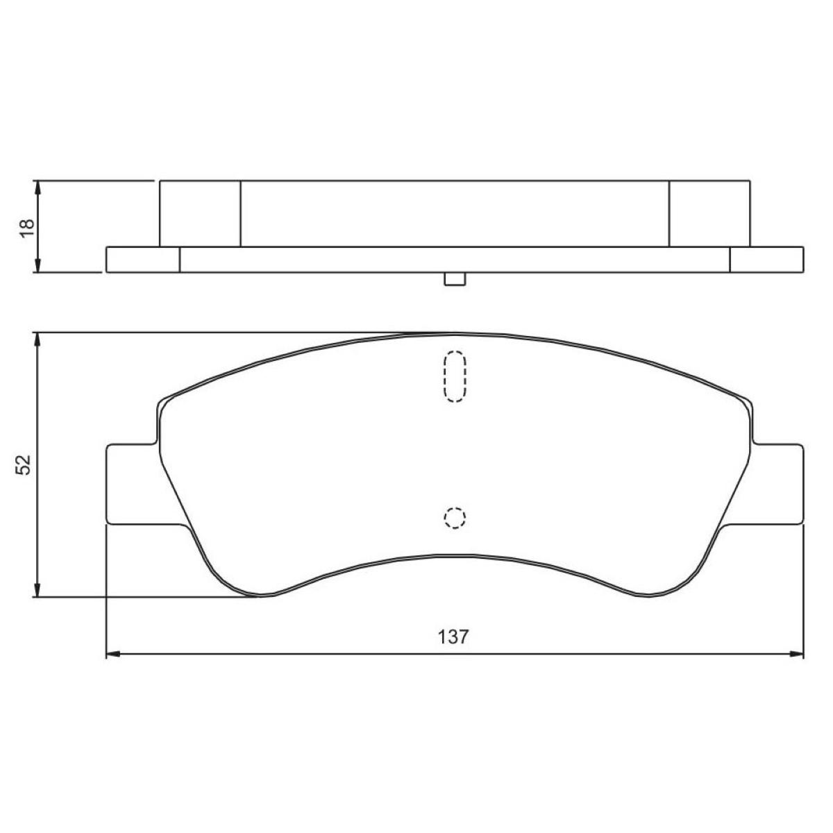 Pastilha Freio Diant C3 C4 Xsara 208 307 206 Jurid Hq2241