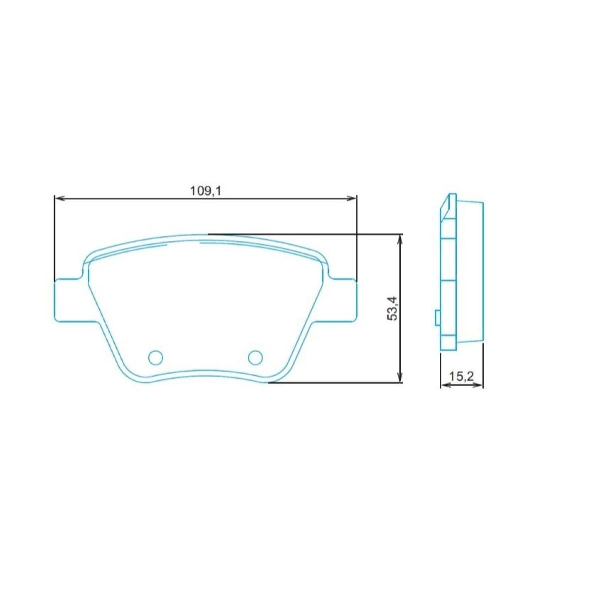 Pastilha De Freio Diant Audi A3 1997/ Golf 2009/ Jetta 2011/ Beetle 2011/ Jurid