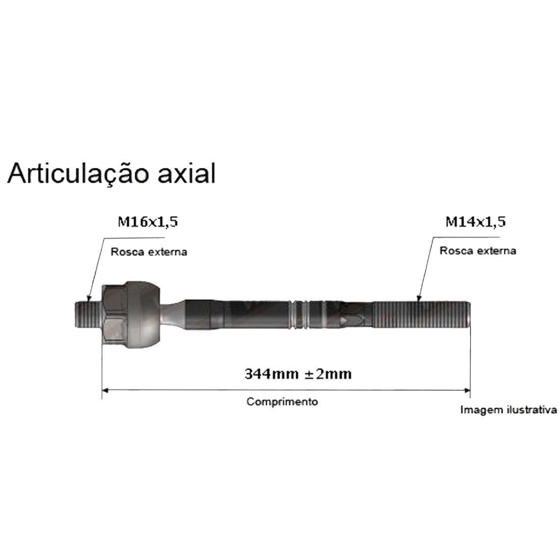 Axial Direcao Vectra 1997/2005 Viemar 680064