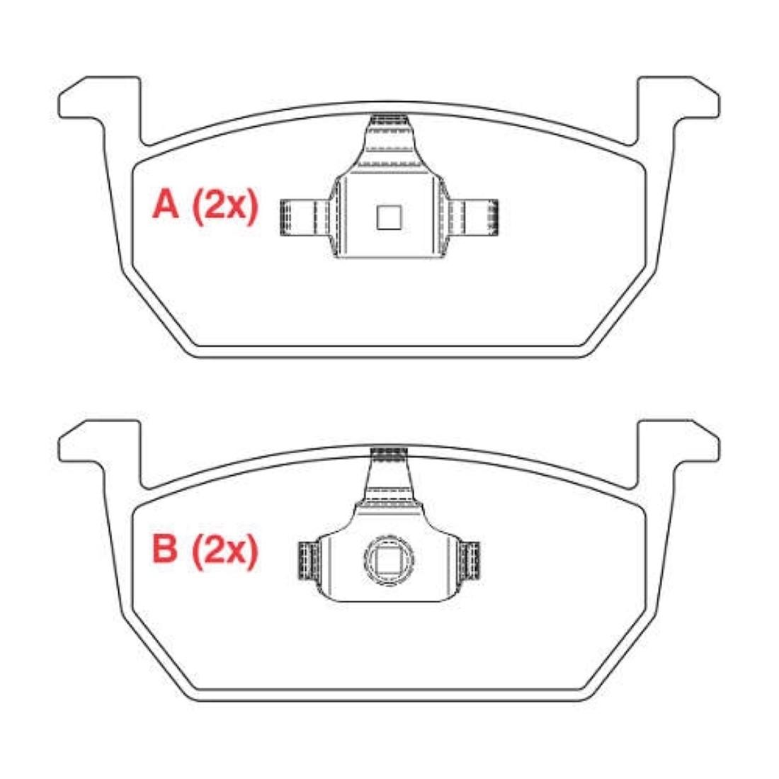 Pastilha Freio Diant Polo Virtus Audi A1 18/ Willtec Pw1018