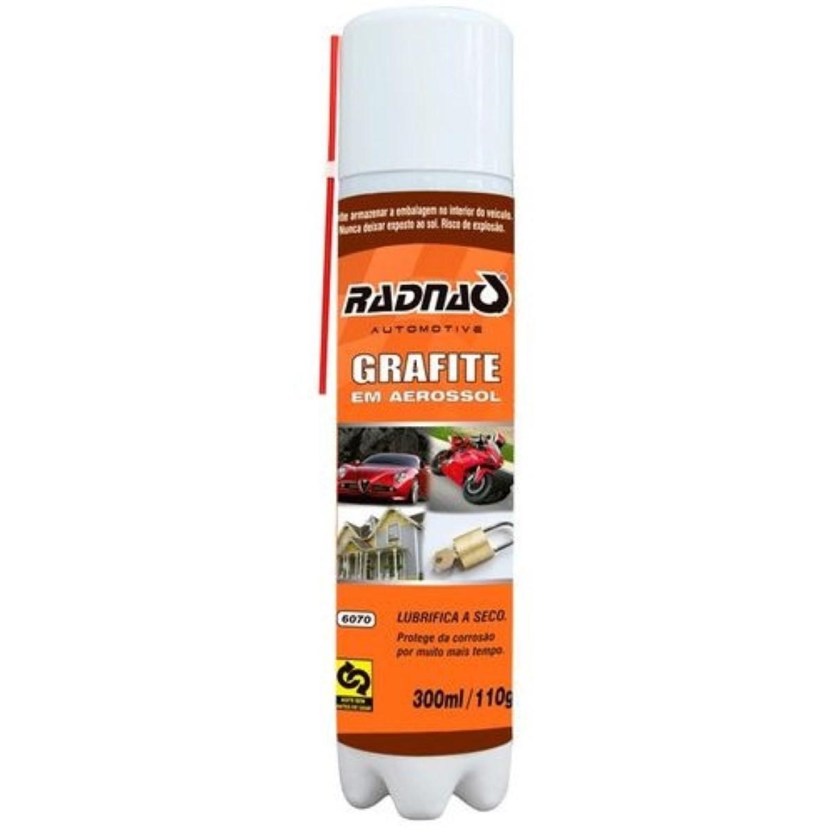 Grafite Spray Radnaq 300Ml 300Ml Spray Pet