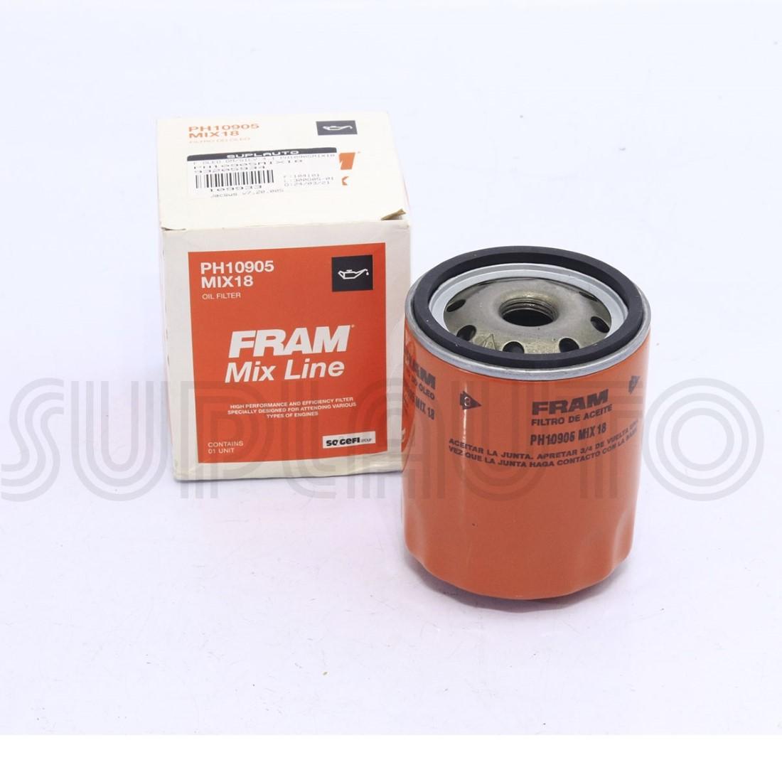 Filtro De Oleo Gm Omega 1994/1998 Fram Ph10905Mix18