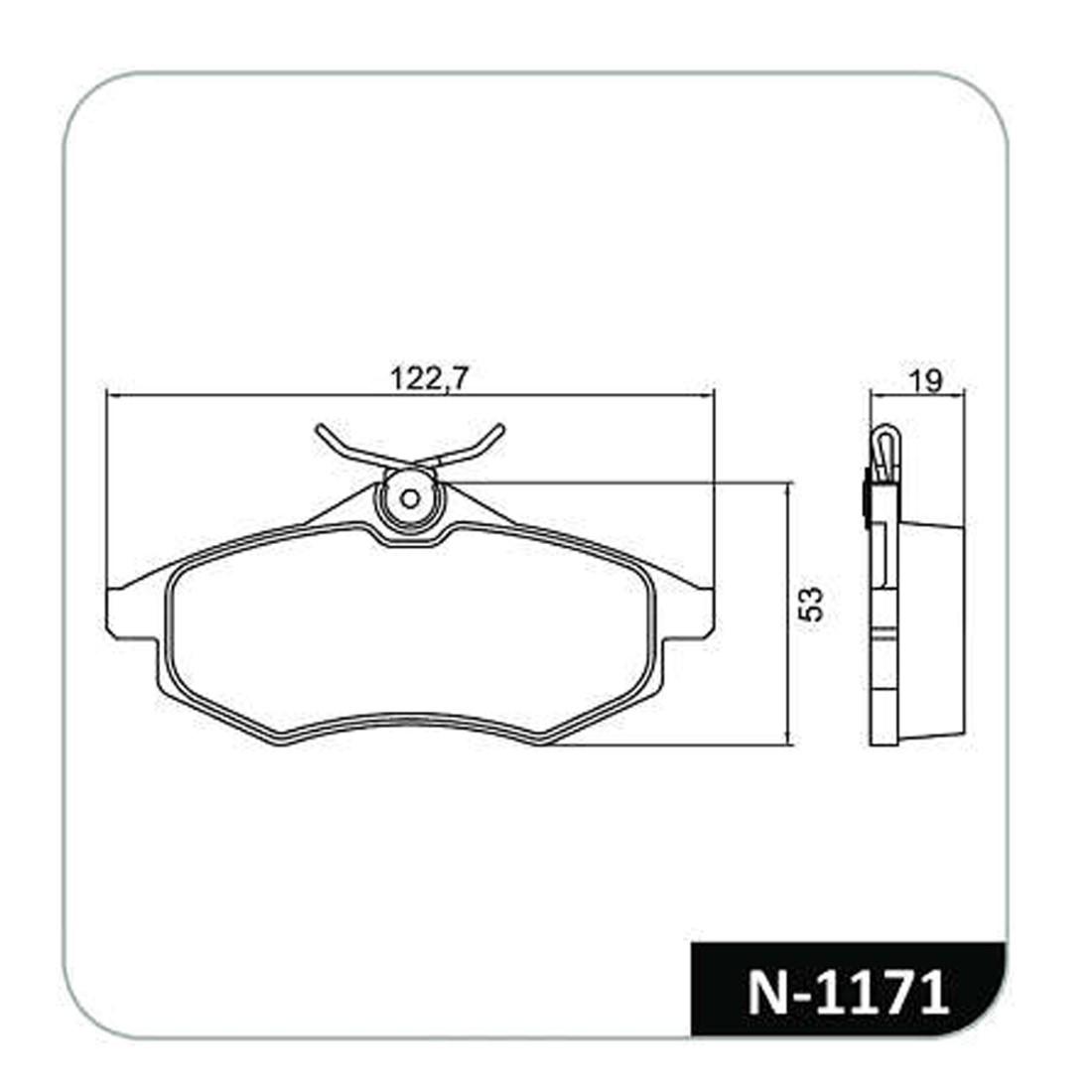 Pastilha Freio Dianteira Citroen C2 C3 Cobreq N1171