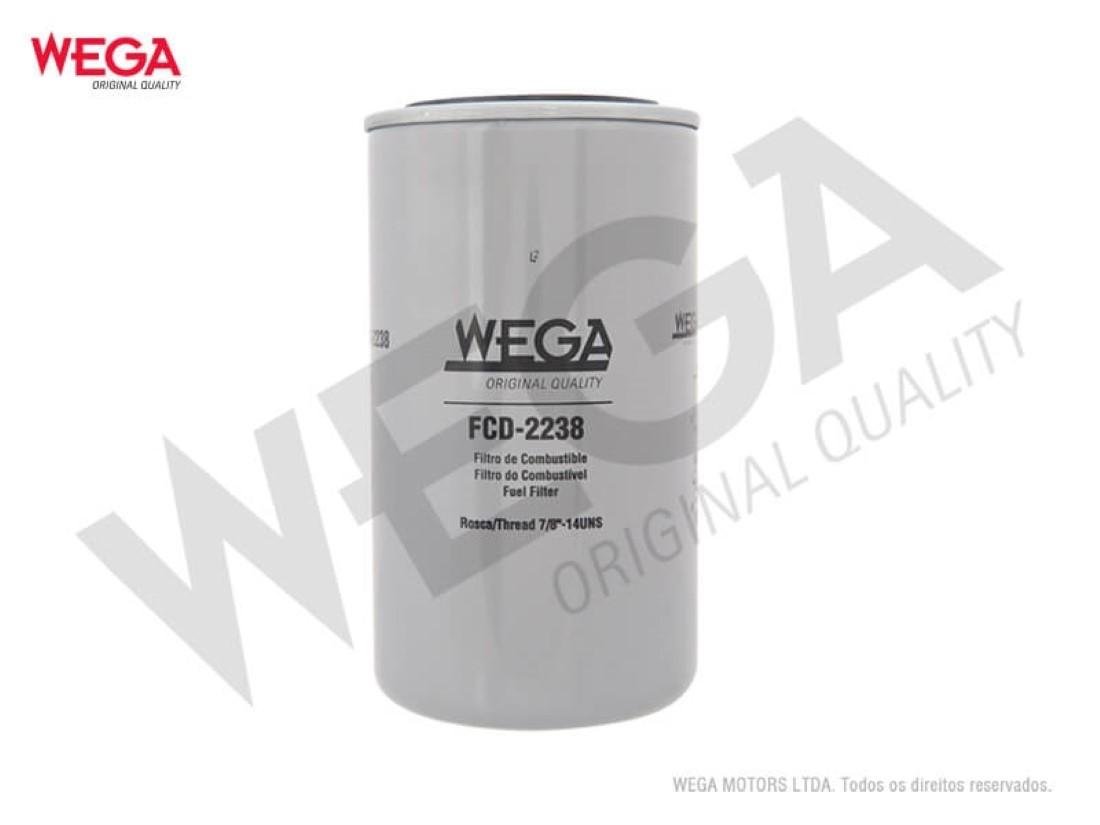 Filtro De Combustivel Ford Cargo 1933 3133 12/ Wega Fcd2238