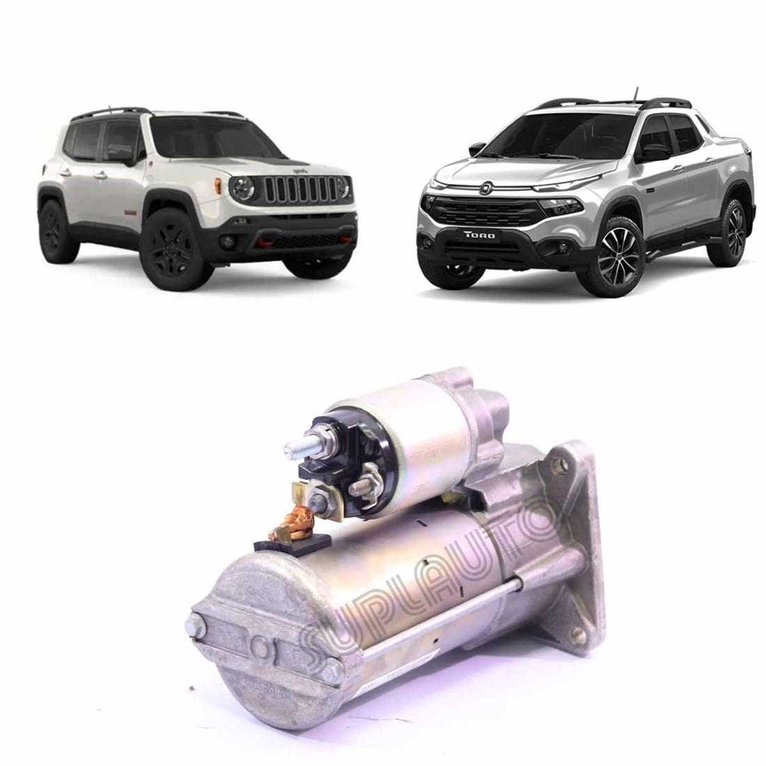 Motor De Partida Fiat Toro Jeep Renegade 2016/ Fiat 52115072