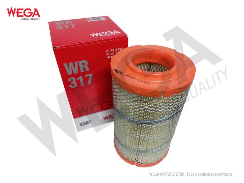 Filtro De Ar Ducato Boxer Jumper 2009/ 2.3 Wega Wr317