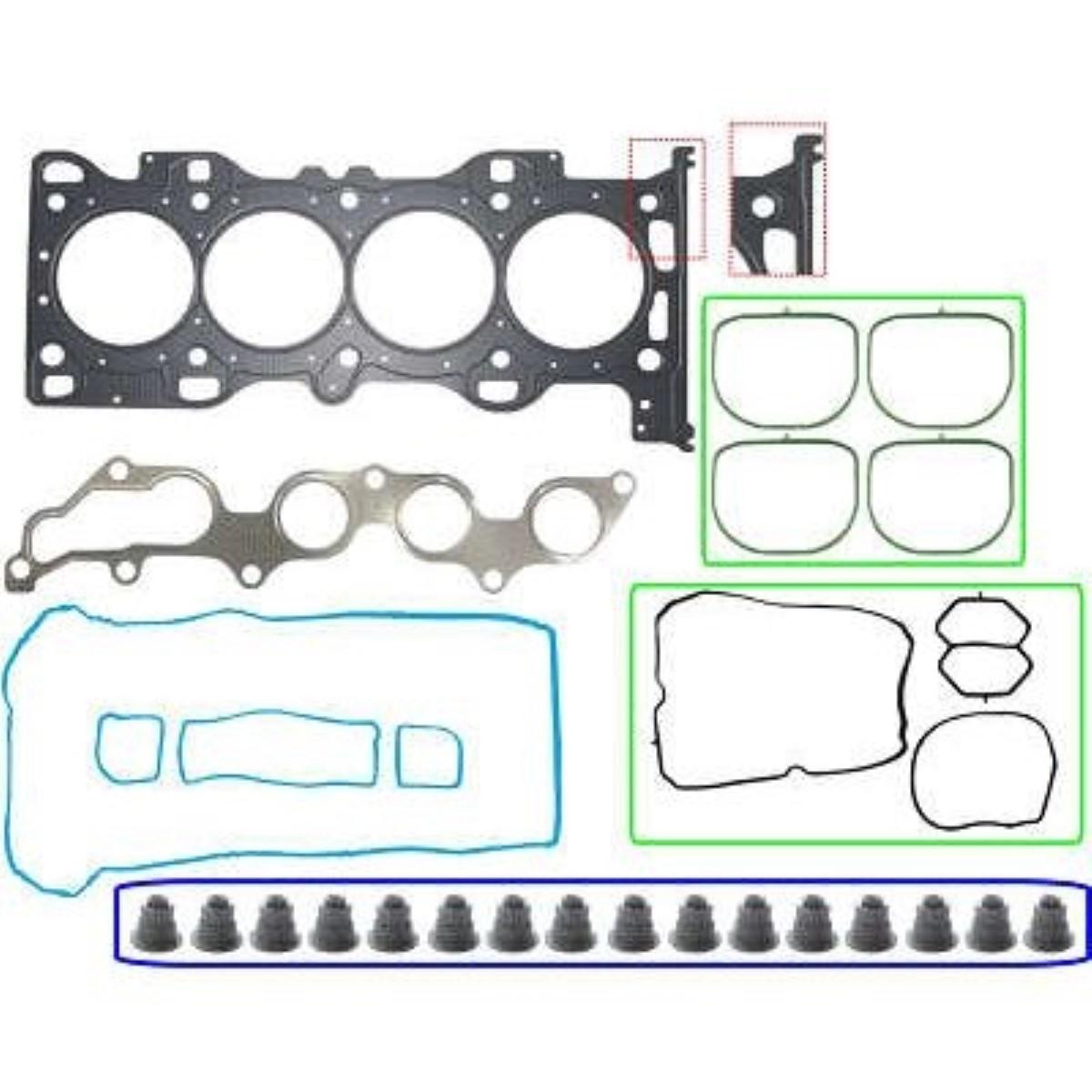 Junta Retifica Ford Ecosport Focus Mondeo 2.0 Bastos 131273Mlr