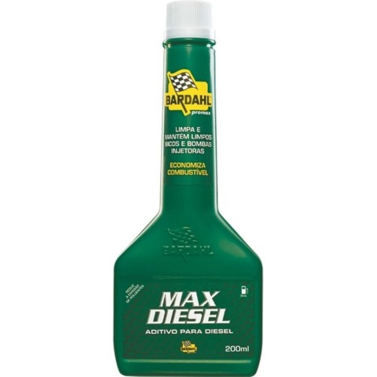 Aditivo De Combustivel Bardahl Max Diesel 200 Ml