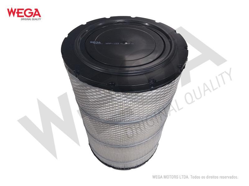 Filtro De Ar Cam Vw Ford Mb Prim Primario Wega Wap103