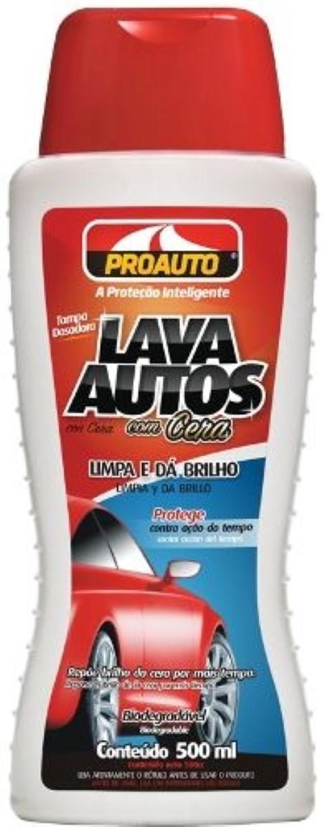 Proauto Lava Autos C/Brilho 500Ml C/Cera 500Ml